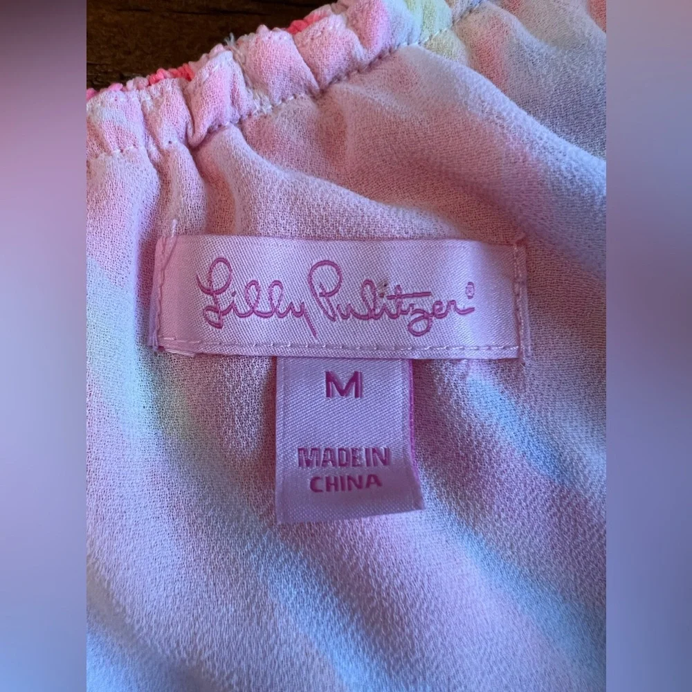 Lilly Pulitzer Emmeline One Shoulder Dress - Picture 8 of 9